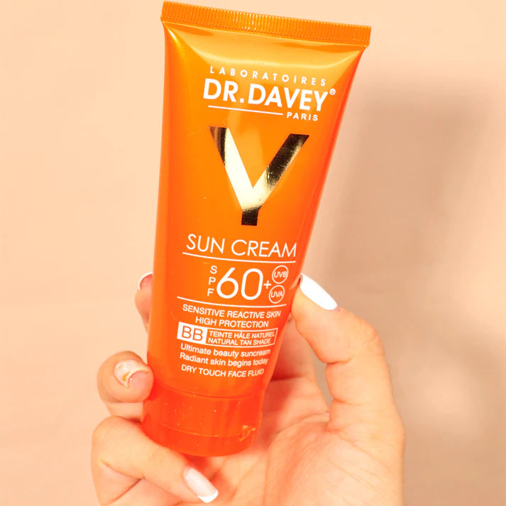 Protector solar Dr. Davey SPF 60 con efecto base 😍
