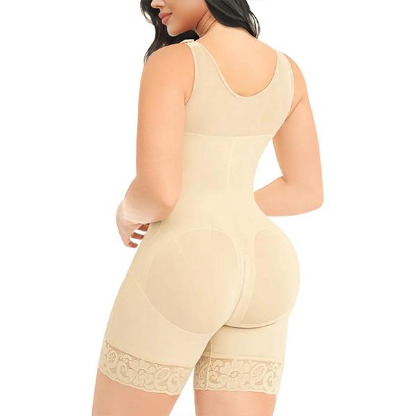 Faja Reductora y Moldeadora para Mujer, Control de Abdomen, Levanta Glúteos y Entrepierna con Cremallera