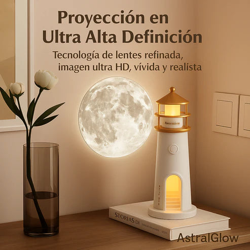 Faro Lunar Calmante para Ansiedad y Sueño Profundo