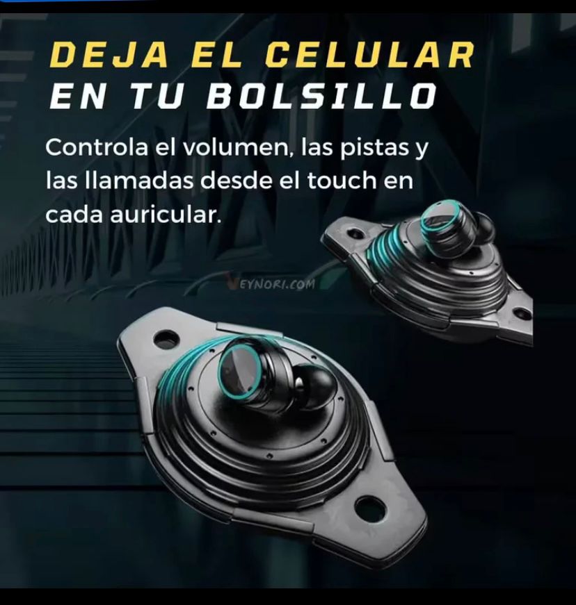 🎧 SoundMax™ M25 TWS – Audífonos Inalámbricos Bluetooth