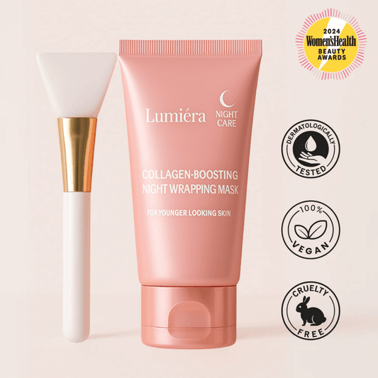 Mascarilla de noche potenciadora de colágeno Lumiéra Mask | ¡Piel visiblemente más joven en solo 7 días!