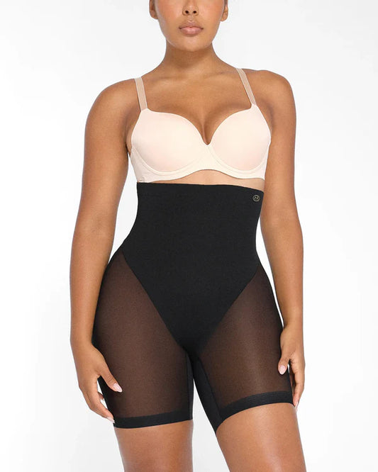 Shorts de cintura alta hasta la mitad del muslo MeshSmooth™