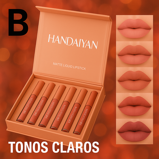 HANDAIYAN - COMBO DE LABIALES SET X6